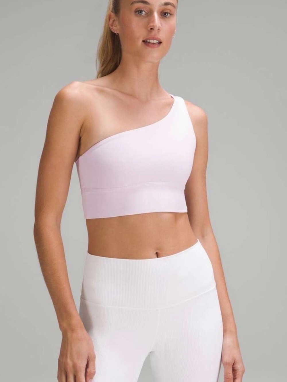 lululemon Align™ Asymmetrical Bra C/D (NWT) in Dew Pink